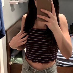 American eagle cropped tank